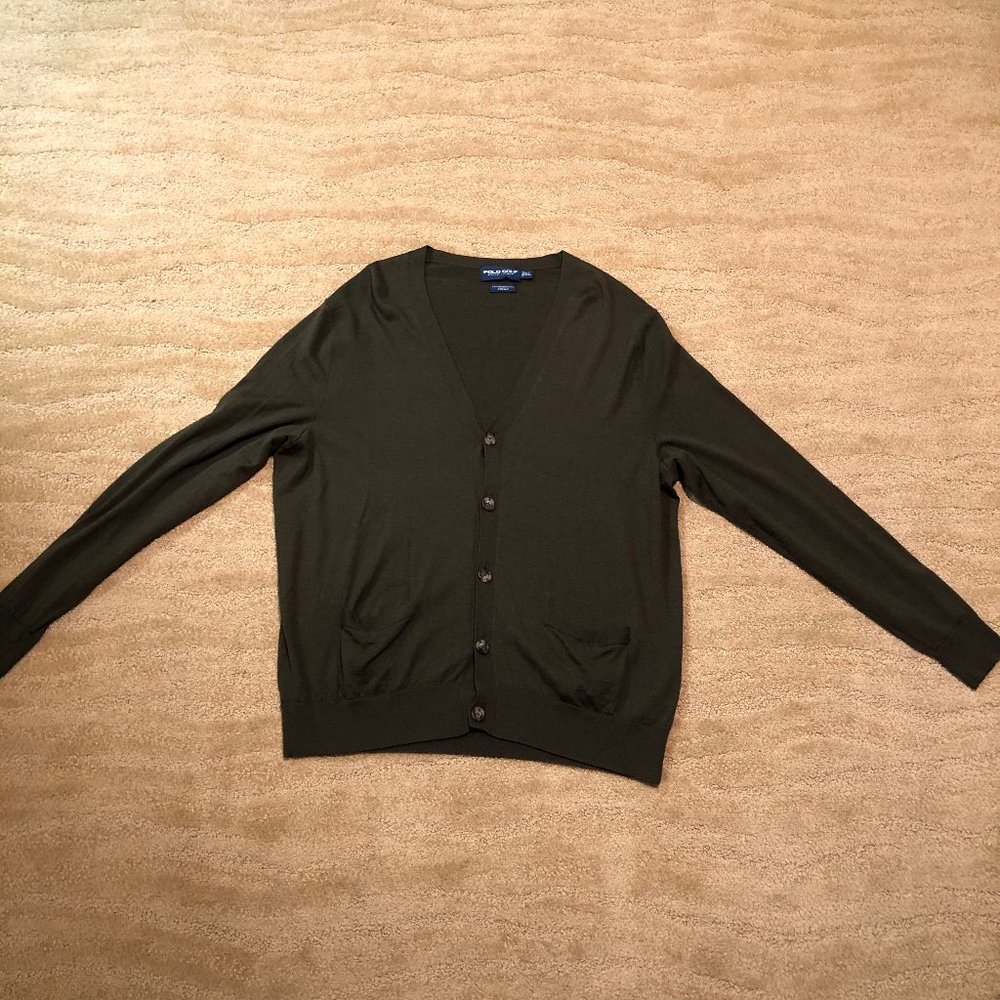Polo Golf Green Cardigan